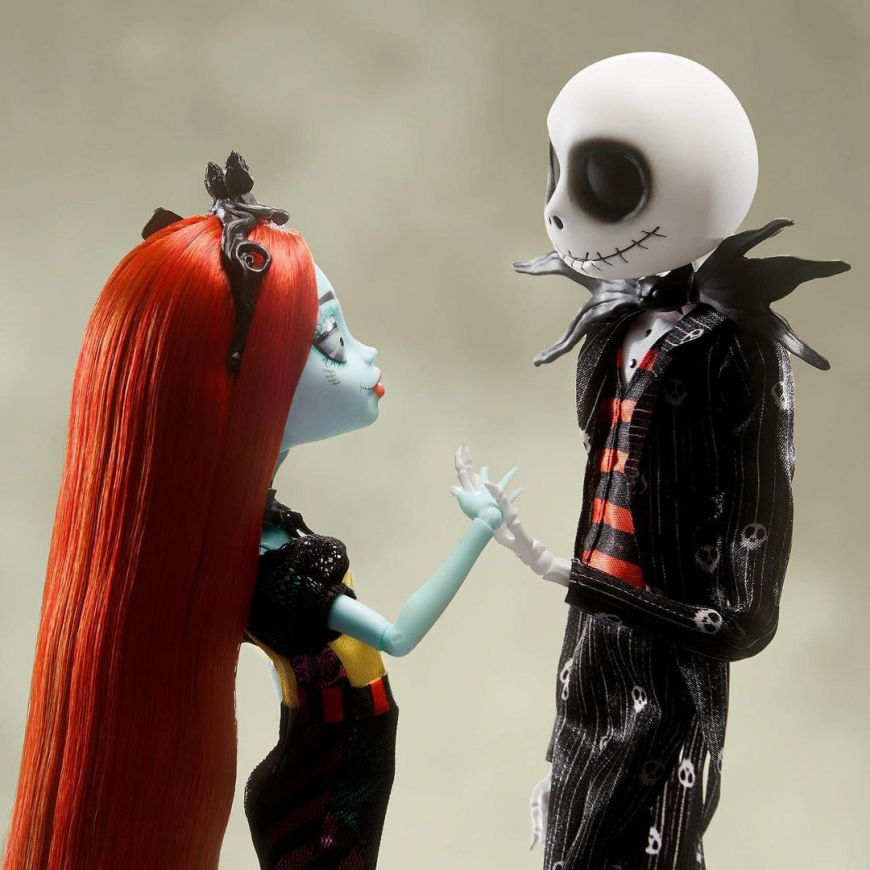 Monster High Skullector The Nightmare Before Christmas Jack and Sally  dolls