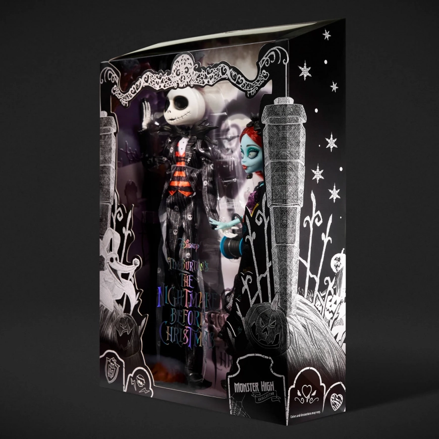 Monster High Skullector The Nightmare Before Christmas Dolls in box