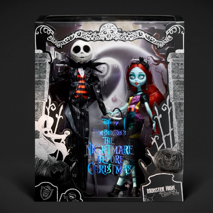 Monster High Skullector The Nightmare Before Christmas Dolls in box