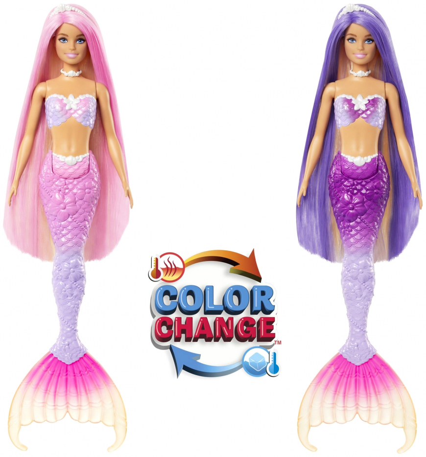 Barbie Color Change Mermaid Barbie A Touch of Magic Malibu doll HRP97