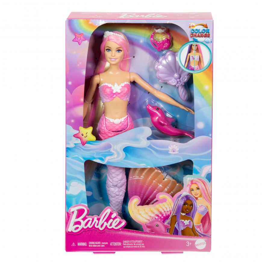Barbie Color Change Mermaid Barbie A Touch of Magic Malibu doll HRP97