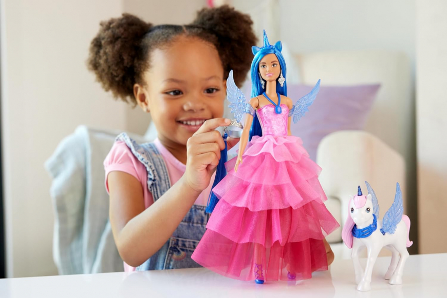 Barbie A Touch of Magic princess unicorn doll