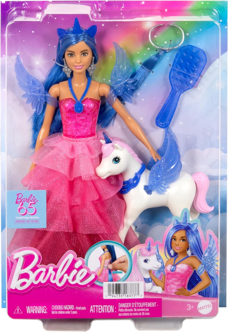 Barbie A Touch of Magic princess unicorn doll