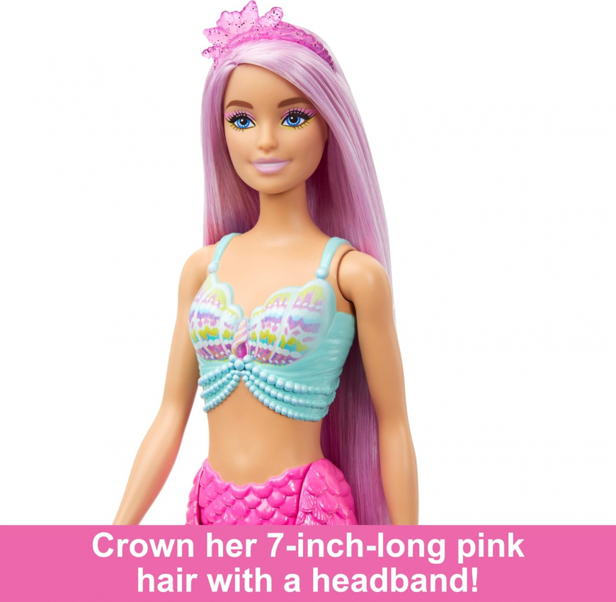 Barbie A Touch of Magic mermaid with long hair doll HRR00