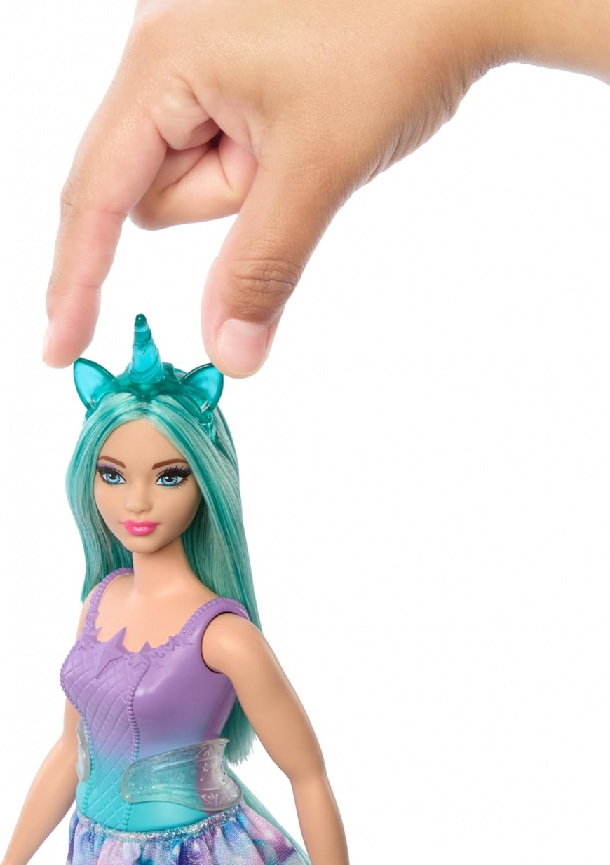 Barbie A Touch of Magic Unicorn Green Doll HRR15