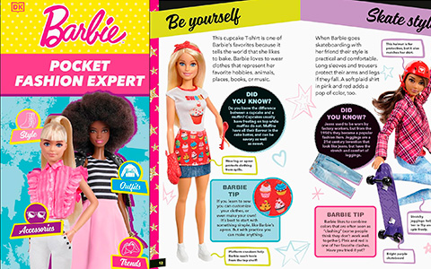 Barbie Pocket Fashion Expert book