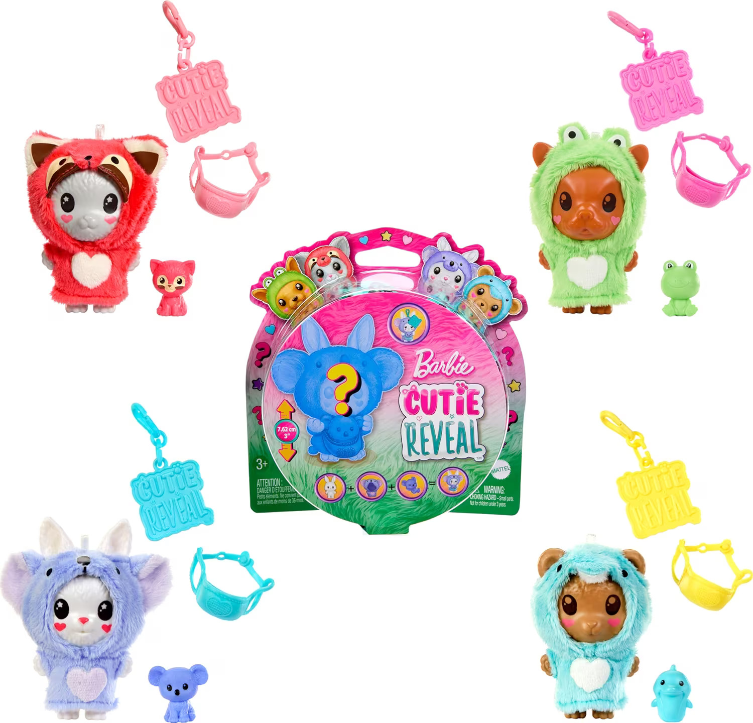 Barbie Cutie Reveal Pet and Accessories 