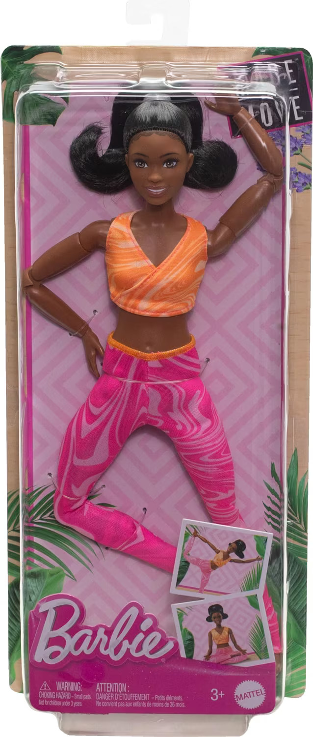 New Barbie Made to Move 2024 yoga dolls 