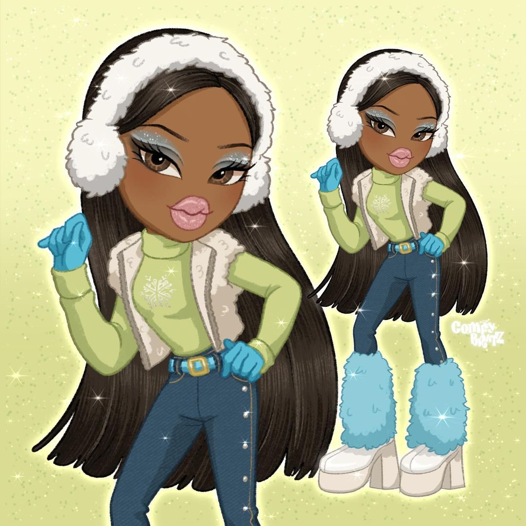 Wintertime Wonderland Bratz in Comfybratz art - YouLoveIt.com