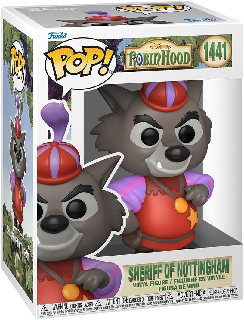 Funko Pop Disney Robin Hood figures