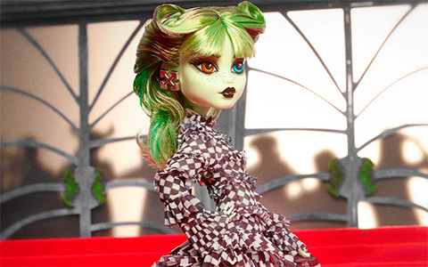 Monster High Off-White Collector dolls fashion brand collaboration