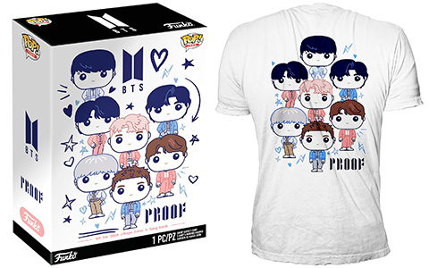 Funko Pop! Boxed Tee: BTS