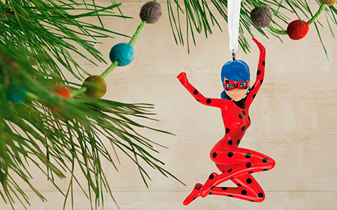Hallmark Miraculous Ladybug Christmas Ornament