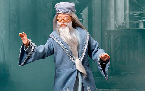 Mattel Harry Potter Exclusive Design Collection Collector dolls Albus Dambldore, Voldemort and Harry Potter