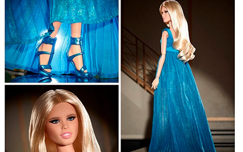 Barbie Signature Claudia Schiffer Versace doll