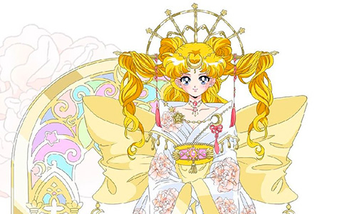 Sailor Moon in gorgeous kimono-styled dresses by Pillara