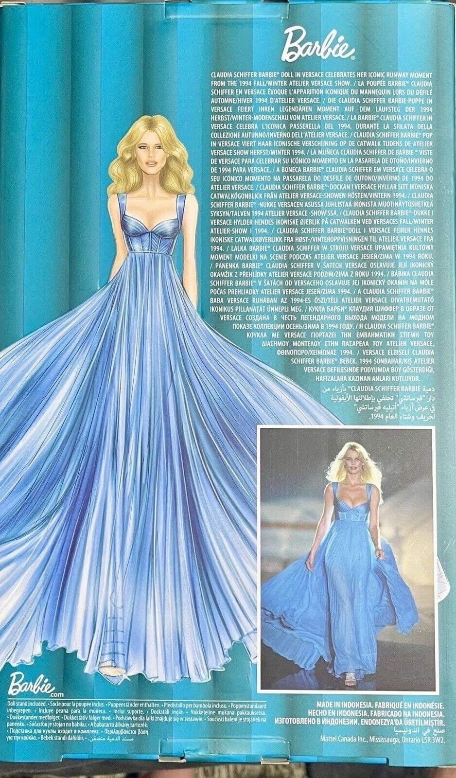 Mattel releases fourth Claudia Schiffer BarbieToy World Magazine