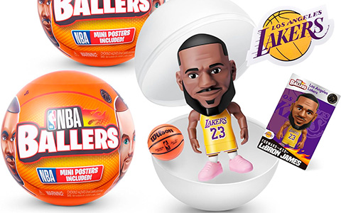 5 Surprise NBA Ballers Series 1