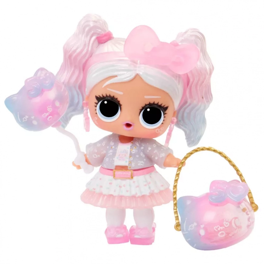 LOL Surprise Loves Hello Kitty Tot Miss Pearly doll