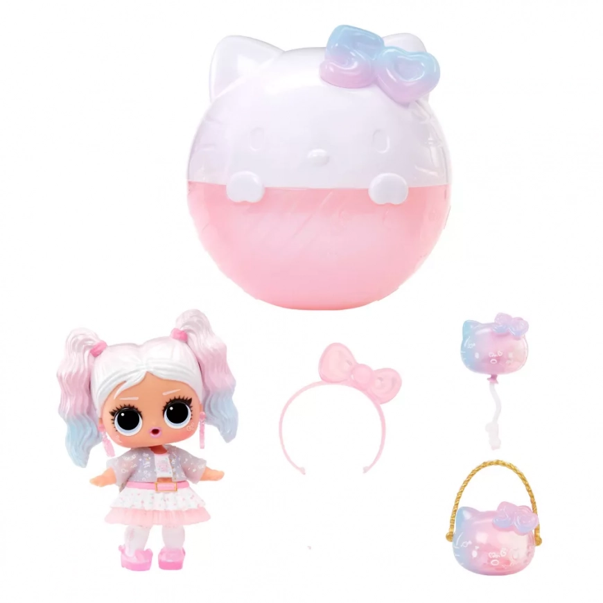 LOL Surprise Loves Hello Kitty Tot Miss Pearly doll