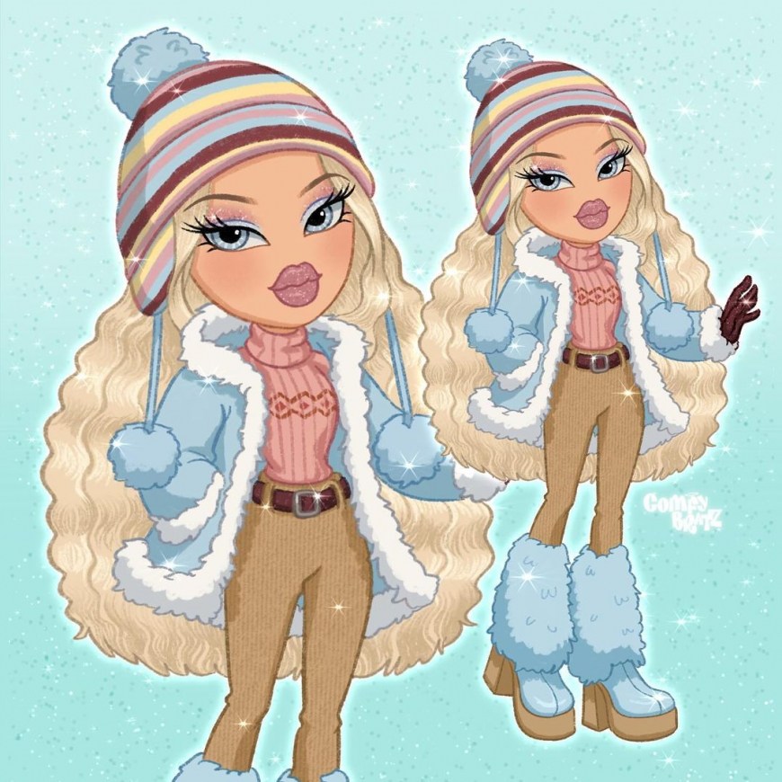 Winter Bratz in Comfybratz art