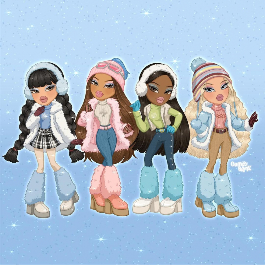 Winter Bratz in Comfybratz art