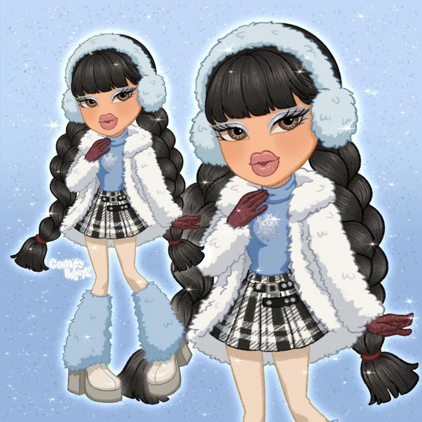 Winter Bratz in Comfybratz art