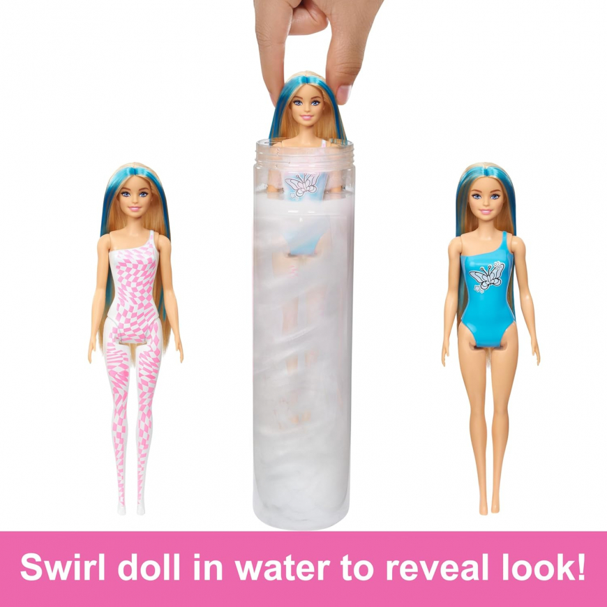 New Barbie Color Reveal 1960's fashion dolls