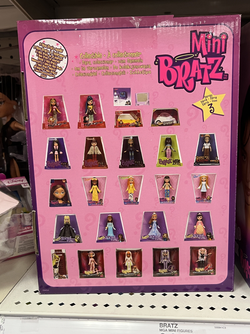 Mini Bratz series 3 dolls