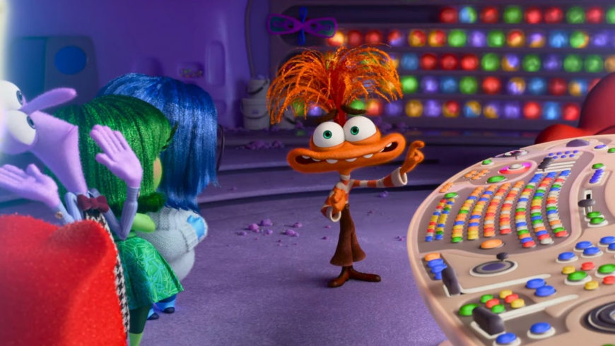 Inside out 2 Anxiety