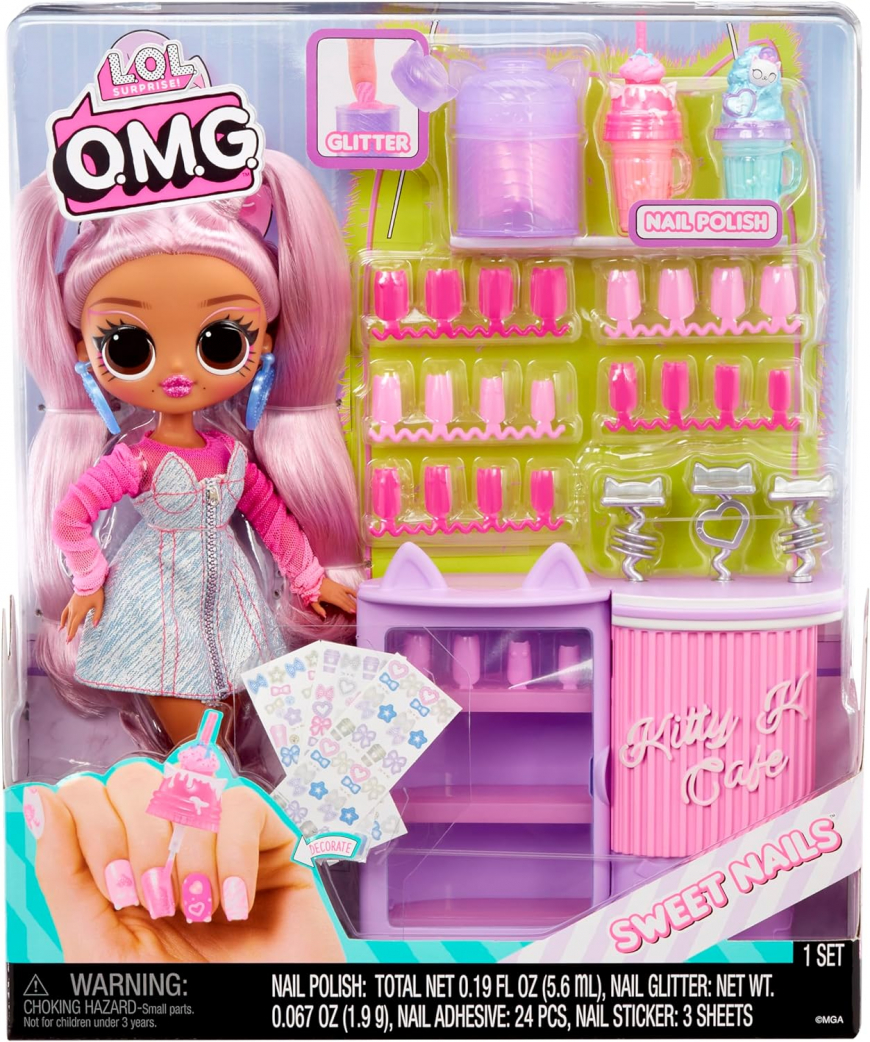 LOL OMG Sweet Nails Kitty K Cafe doll