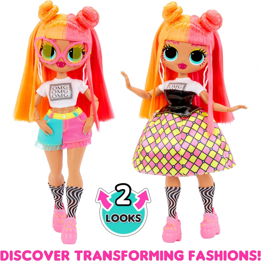 LOL OMG House of Surprises series 4 Neonlicious doll