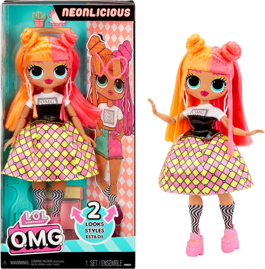 LOL OMG House of Surprises series 4 Neonlicious doll