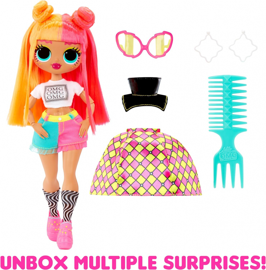 LOL OMG House of Surprises series 4 Neonlicious doll