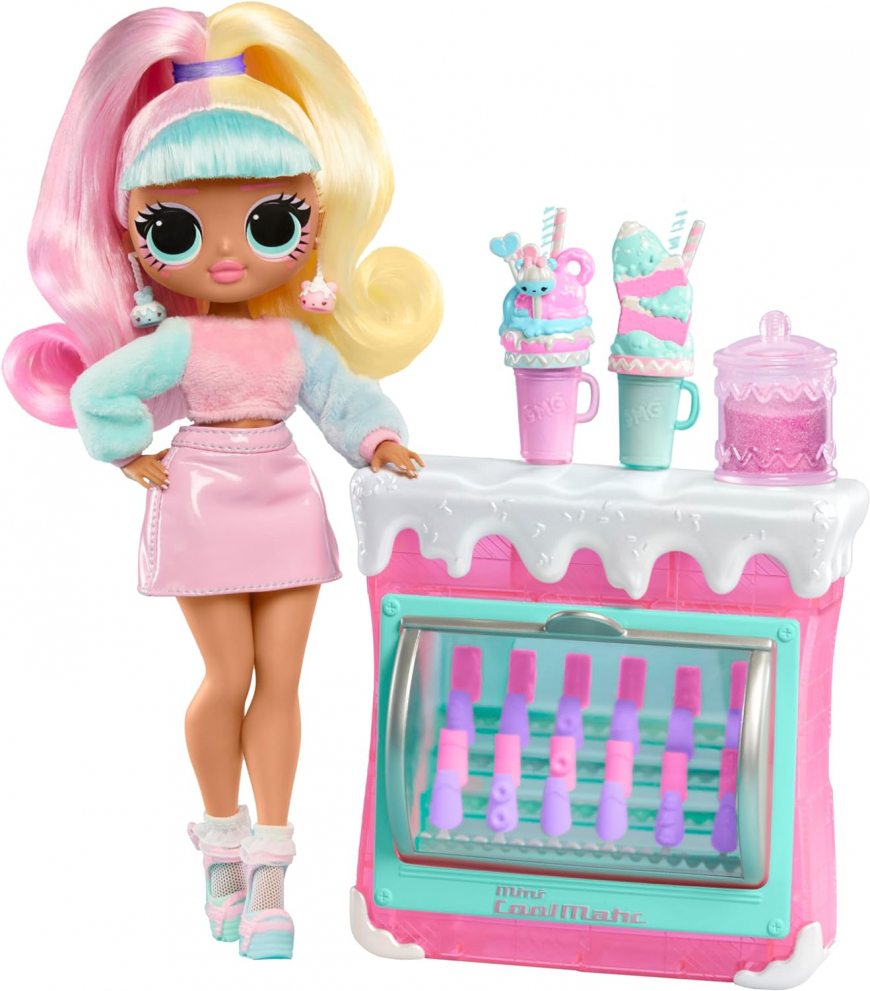 LOL OMG Sweet Nails Candylicious Sprinkles Shop doll set