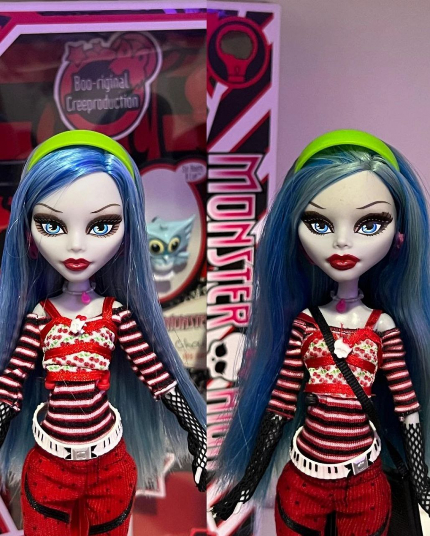 Monster High Creeproduction Ghoulia Yelps doll and first release