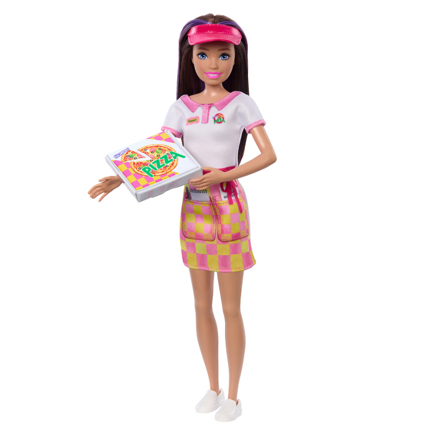 Barbie Skipper Babysitters Inc. Skipper First Jobs pizza waitress doll