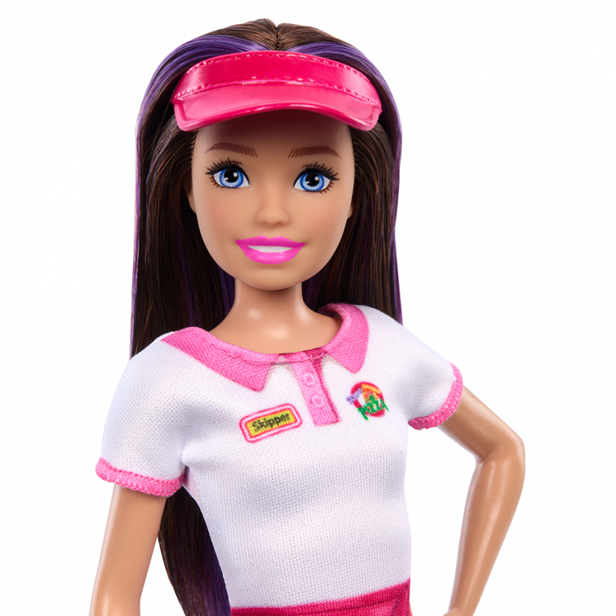 Barbie Skipper Babysitters Inc. Skipper First Jobs pizza waitress doll