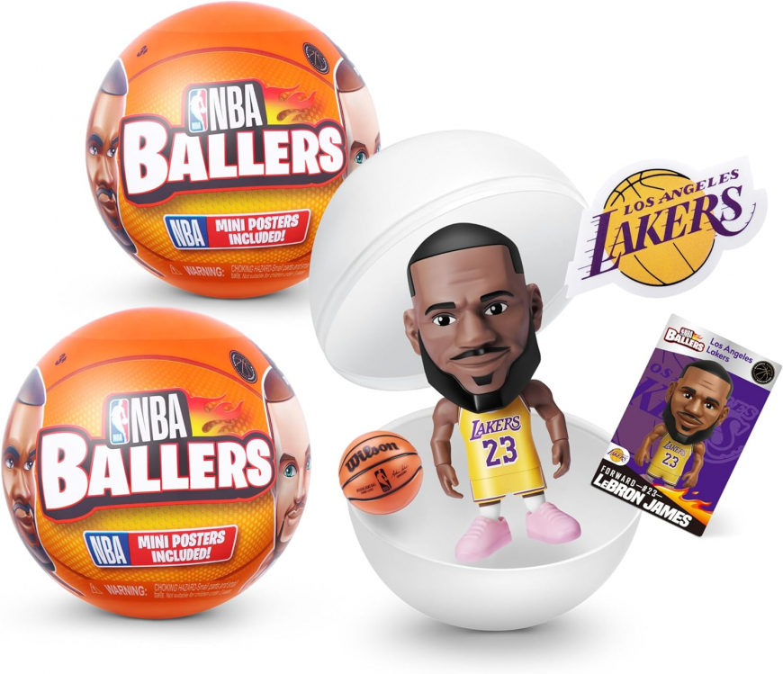 5 Surprise NBA Ballers Series 1