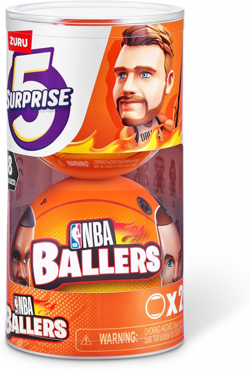 5 Surprise NBA Ballers Series 1