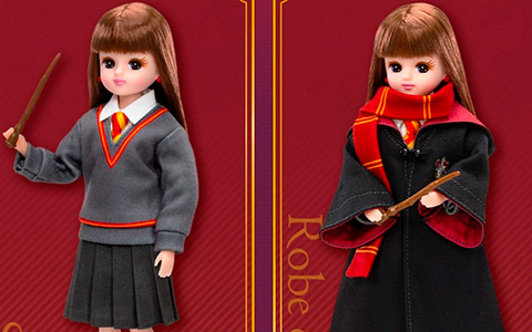First Licca Harry Potter dolls