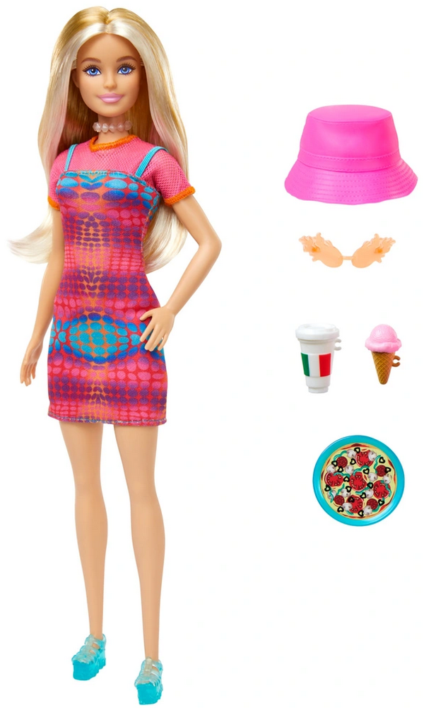 Barbie Pink Passport Italy Doll 2024