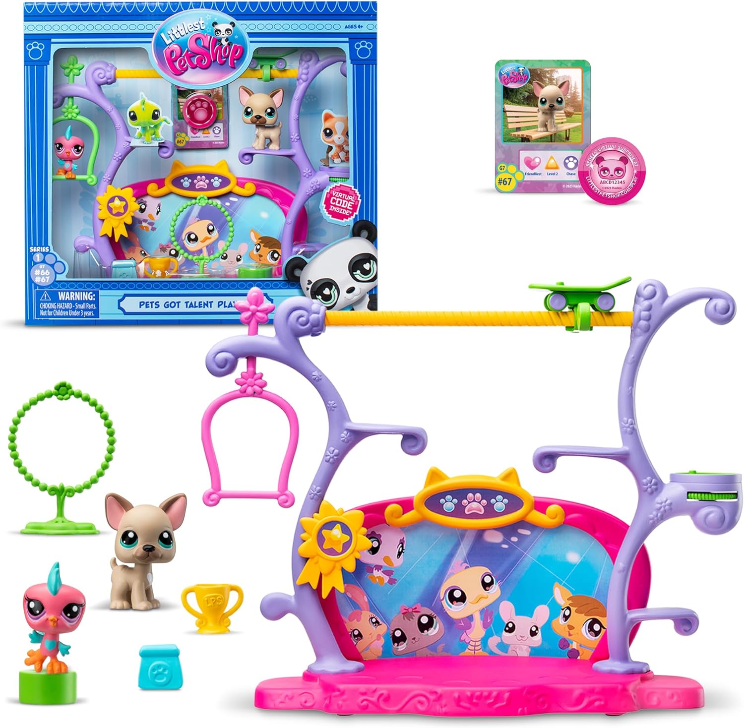 Littlest Pet Shop Advent Calendar Toy, Ages 4 and Up ( Exclusive),  Dolls included