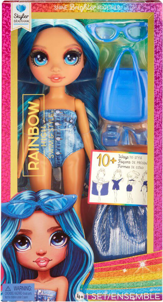 Rainbow High Swim and Style Skyler doll