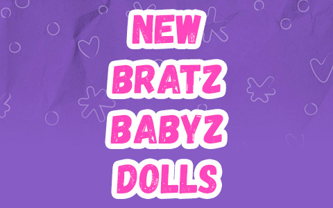 New Bratz Babyz dolls 2024 Yasmin, Sasha, Cloe and Jade