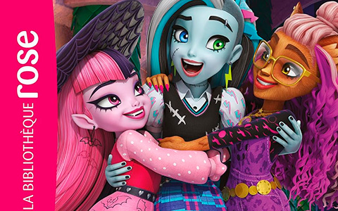 New Monster High French books 2024