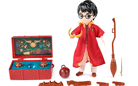 Harry Potter Quidditch Gift Set with doll and Accessories