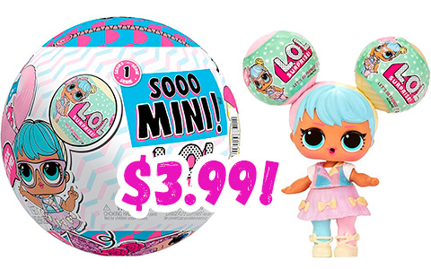 LOL Surprise Sooo Mini dolls with Mini LOL Surprise Ball