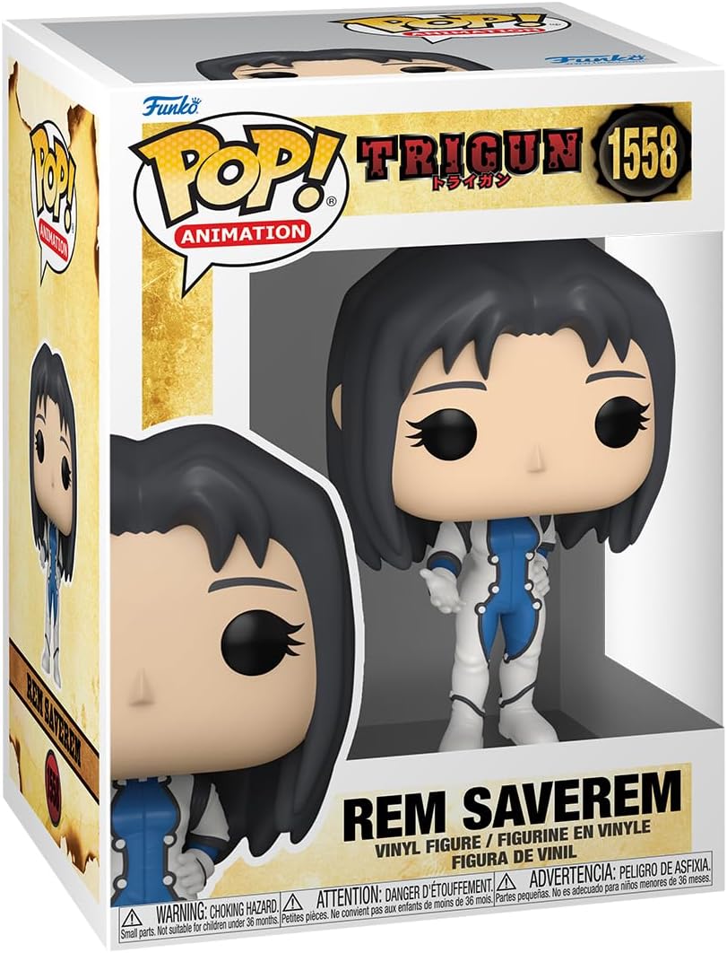 Funko Pop Trigun Stampede Rem Saverem figure