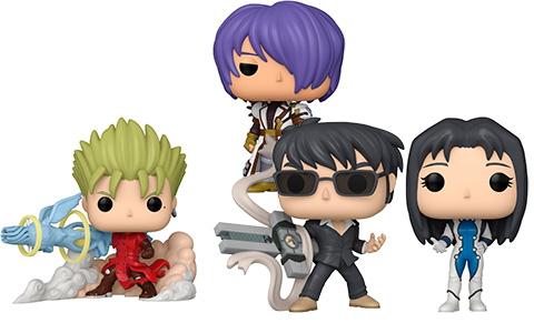 Funko Pop anime Trigun Stampede figures